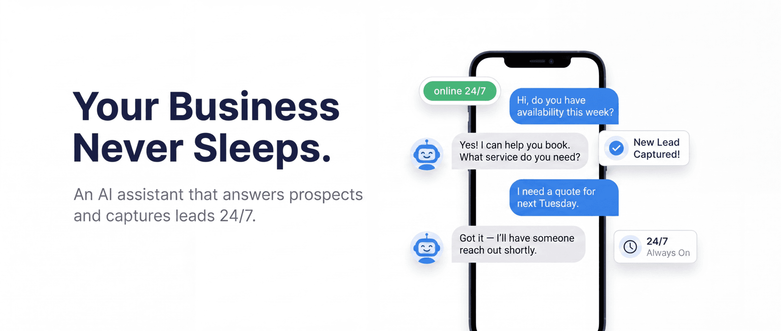 AI chat: your business never sleeps, neither does your chat